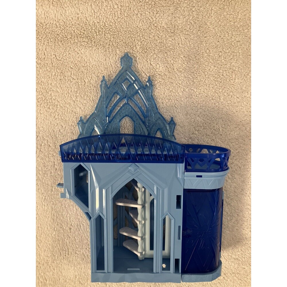 Frozen Disney's 2 Elsa's Fold and Go Ice Palace Castle Playset Birthday Gift
